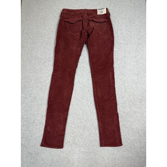 True Religion Womens Size 27 Skinny Corduroy Pants - Picture 3 of 9